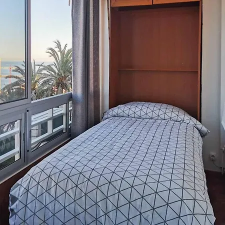 Apartamento Acogedor, Terraza, Piscina Y Mar Benalmadena Exterior photo